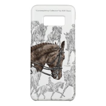 Collected Dressage Horses Fei Case-mate Samsung Galaxy S8 Case by KelliSwan at Zazzle