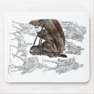 Collected Dressage Horses FEI Mouse Pad