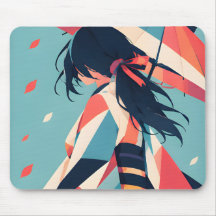 Collectible Anime inspired mouse pad