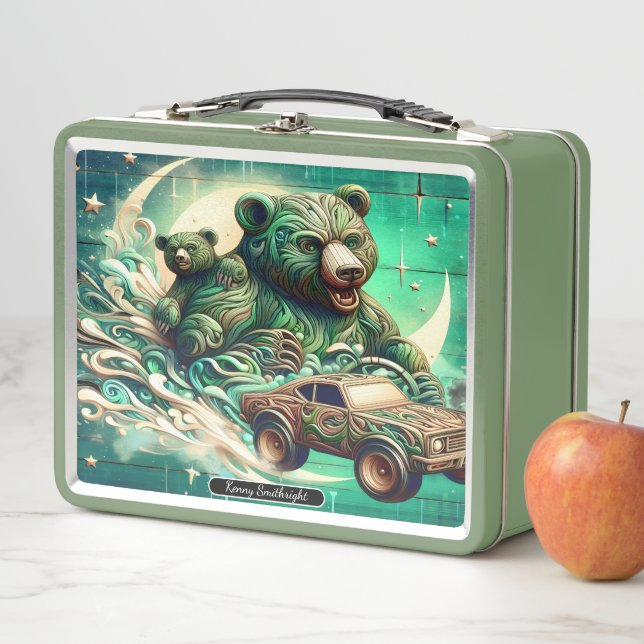 Collectible Bears' Fun Lunch Box Trip (In Situ)