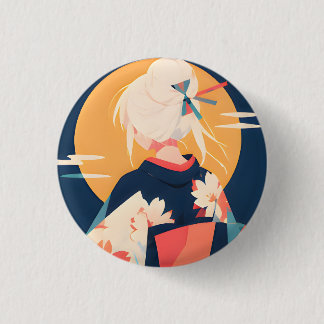 Collectible Button The Golden Reverie