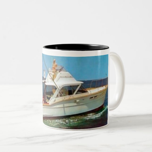 Collectible Chris Craft Commander Boats Coffee Mug (Front Right)