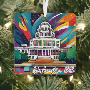 Collectible Christmas Ornament Washington DC