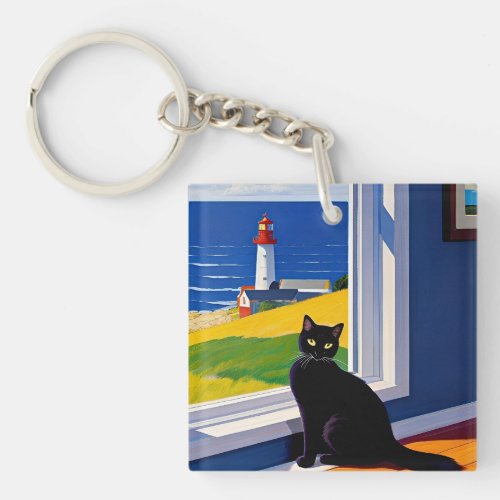 Collectible Cute Cat Keychain