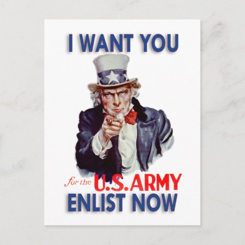 Collectible Restored Uncle Sam Post Card