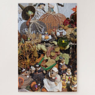 Collectic Thanksgiving Day Jigsaw Puzzle