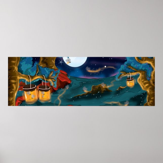 Collecting Fireflies Poster (Front)