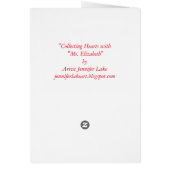 Collecting Hearts with Ms. Elizabeth Cards (Back)