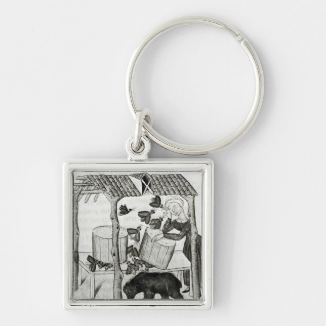 Collecting Honey Keychain (Front)