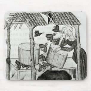 Collecting Honey Mouse Pad