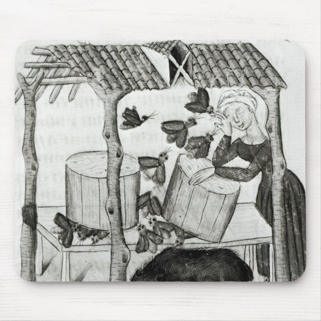 Collecting Honey Mouse Pad (Front)