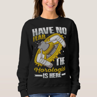 Collecting Watches Horology for a Horologist Sweatshirt