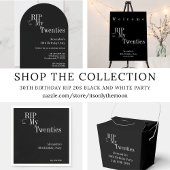 30th Birthday RIP 20s Party Sugar Cookie