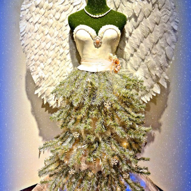 Christmas Angel mannequin sale wreath