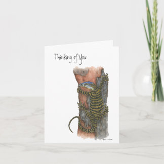 Collection Australian Lizard Note Card