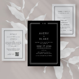 AVERY Modern Minimalist Wedding Suite