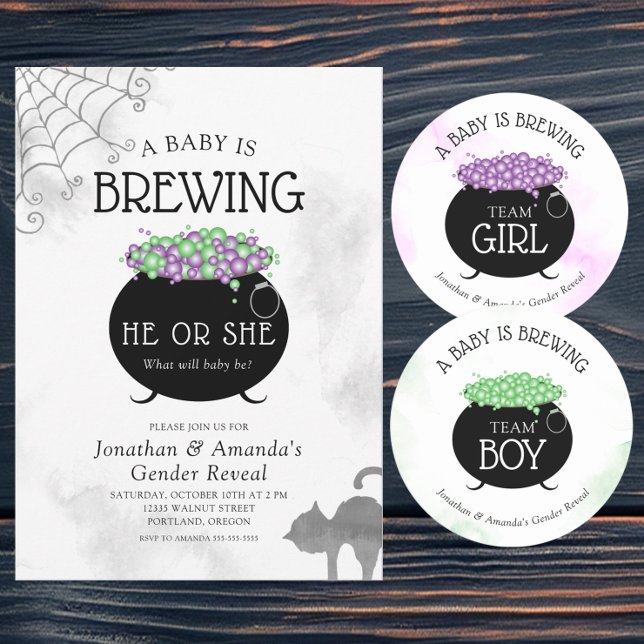 Brewing In Process Witch Babygrow Purple Brewing In Process Witch Babygrow Purple