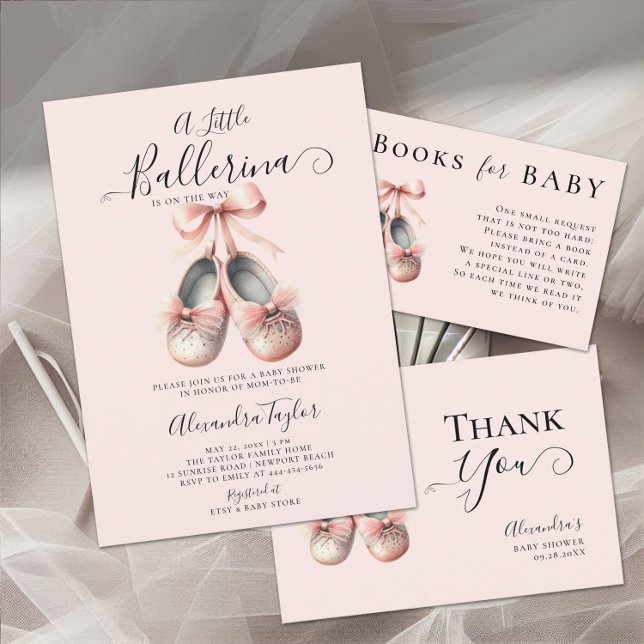 Baby Ballerina Shoes Pink Girl Shower Welcome Sign Zazzle