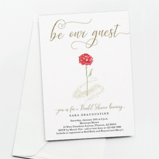 24X36 Beauty and the Beast Welcome Sign | Zazzle