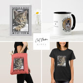 World's Best Cat Mom Paw Prints Name Pet Photo Coffee Mug