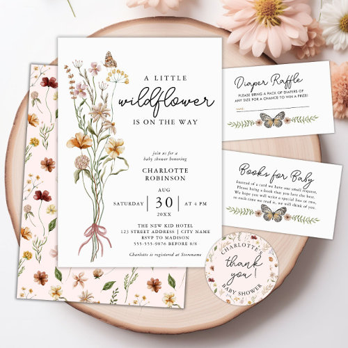 Little Wildflower Baby Shower