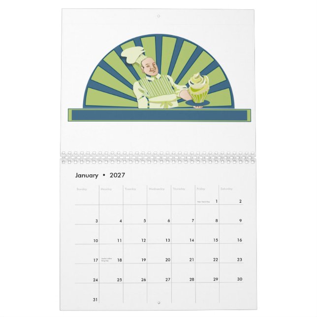 Collection Calendar (Jan 2027)