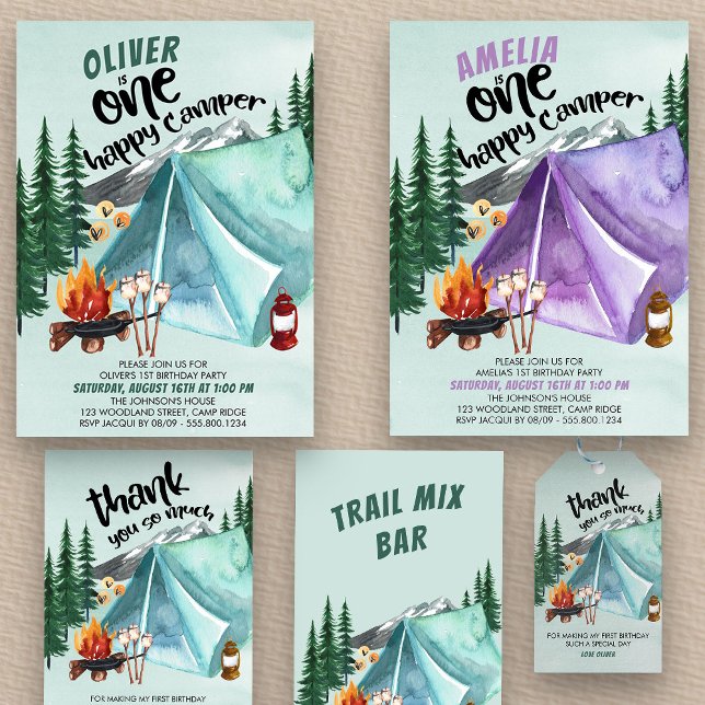 Rustic Camp Out Doodle Art Camping Birthday Invitation | Zazzle rustic-camp-out-doodle-art-camping-birthday-invitation-zazzle