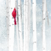 Christmas Wishes Red Cardinal for Co-worker