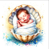 Coastal Themed Beachy Boy's Baby Shower Brownie