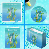 Blue Sea Dragon Card