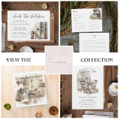 Watercolor Stock The Kitchen Couples Shower Invitation
