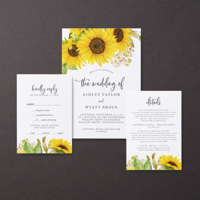 12 - 4 oz Bridal Shower Favor//Sunflower store & Navy