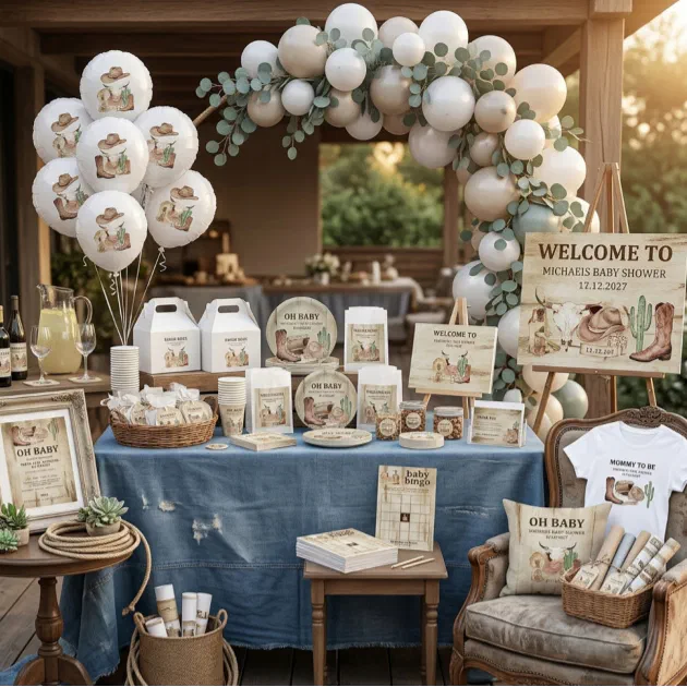 Baby Shower Cowboy