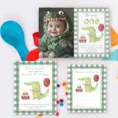 Crocodile birthday time capsule message