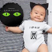 Cat Lovers Typography Quotes I Am A Cat