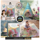 Happy 5th Girl Birthday Cake Pop