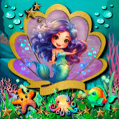 Under The Sea & Mermaid Birthday Girl Party