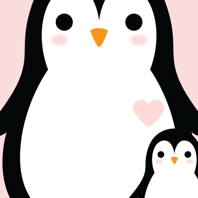 penguin baby clipart girl