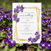 Deep Purple Violets Menu