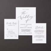 Delicate Gold Calligraphy Return Address Label (Personalise this independent creator's collection.)
