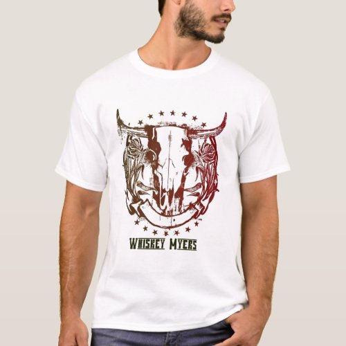 collection design Whiskey Myer band popular T_Shirt