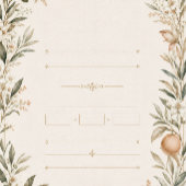 Romantic Vineyard Wedding Stationery