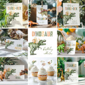 Three-Rex Party Sugar Cookie Favor