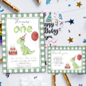 Dino birthday time capsule message