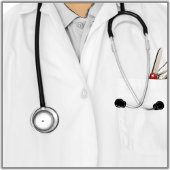 Medical School Graduation Sugar Cookie