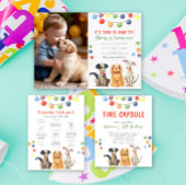 Dog Paw-ty Kids Time Capsule Message