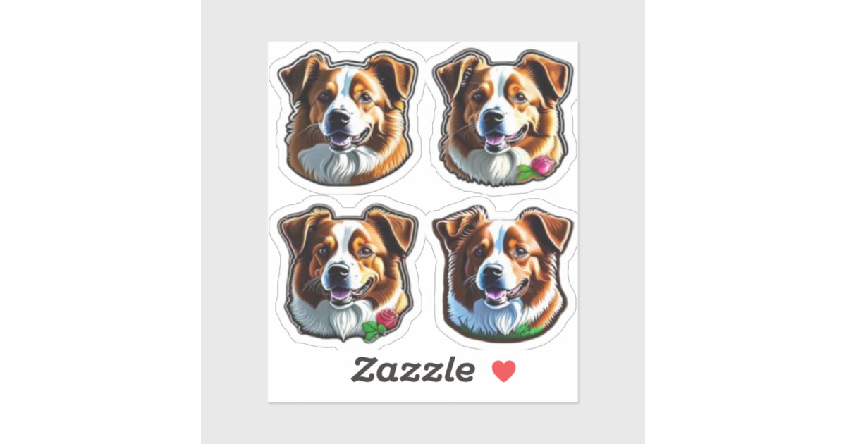 Stitch Chill Pose Collection Sticker, Zazzle