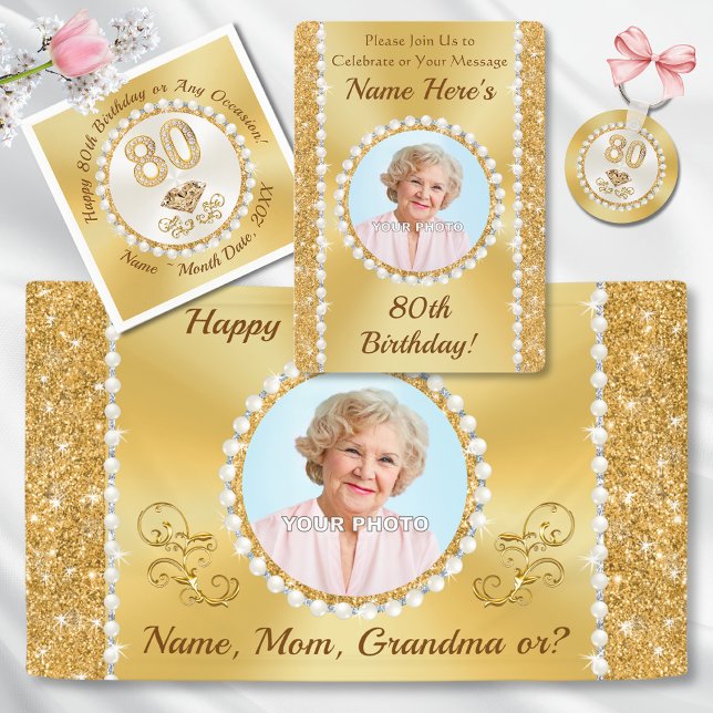 Party Favors for 80th Birthday Ideas, Cheap 80th Magnet Zazzle