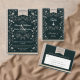 Vintage Black Book Cover Wedding Rehearsal Dinner Invitation