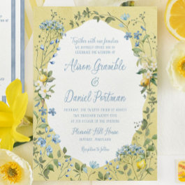 La Dolce Vita Lemon Floral Wedding Collection